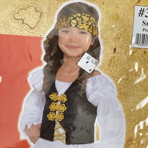 Pretty Scoundrel - Pirate Costume - Child Small - Picture 4 of 5